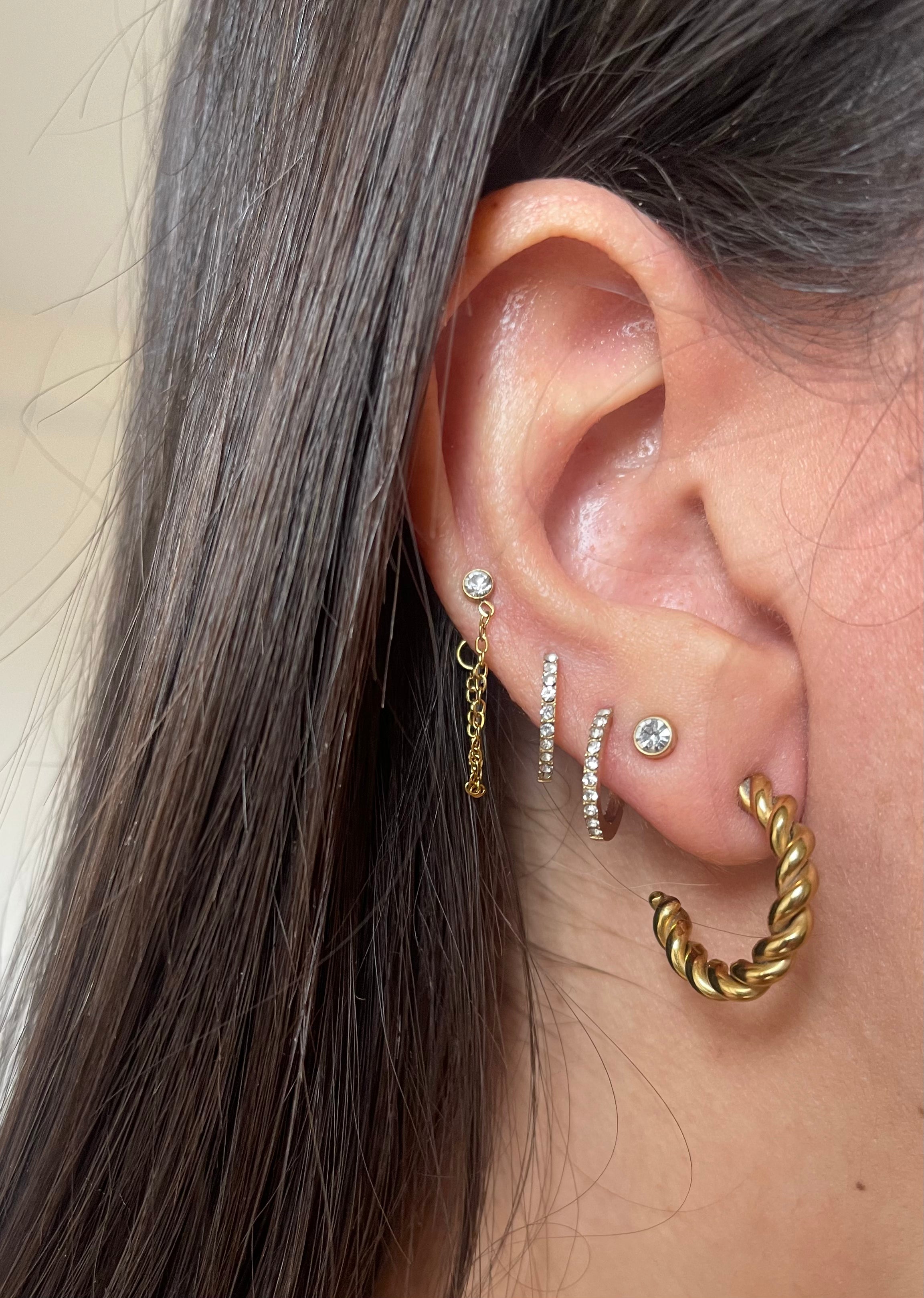 Orecchino Rainbow Cerchio