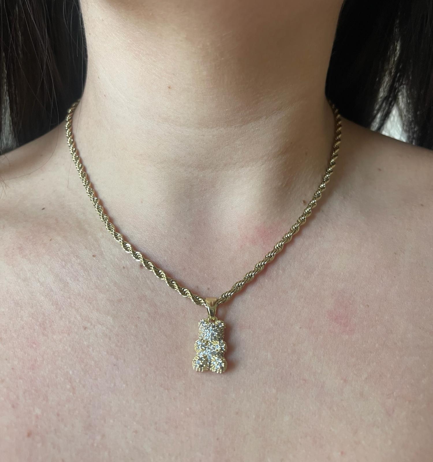 Collana Teddy Sparkling