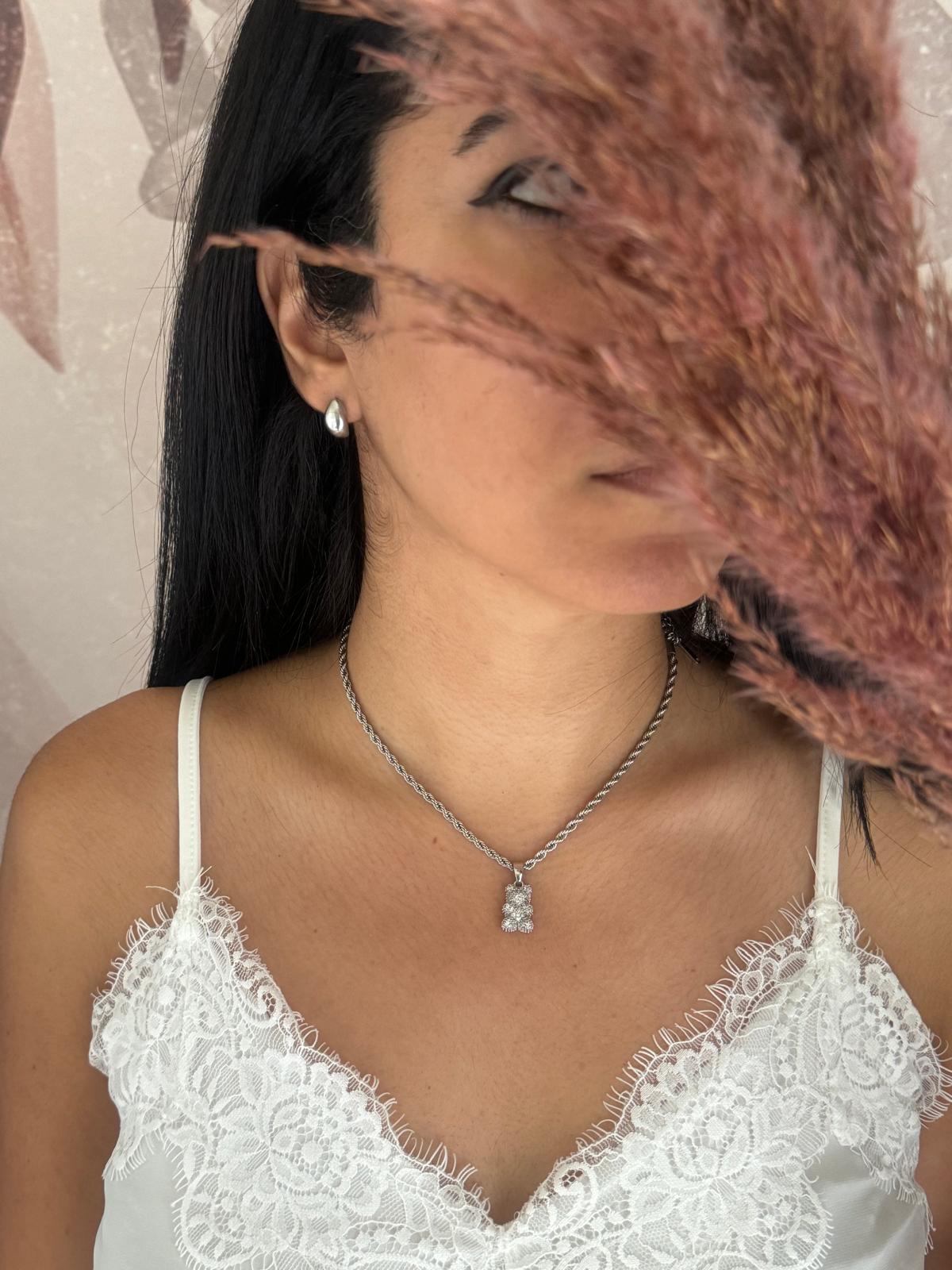 Collana Teddy Sparkling