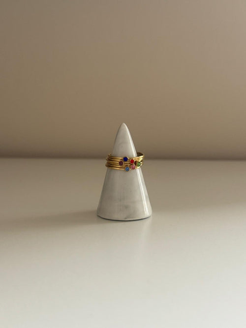 Anello Fedina Rainbow