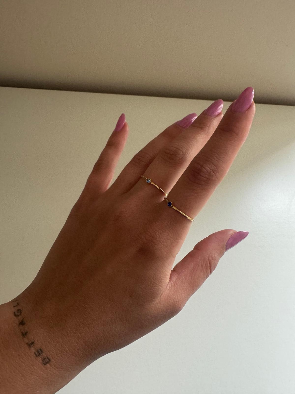 Anello Fedina Rainbow