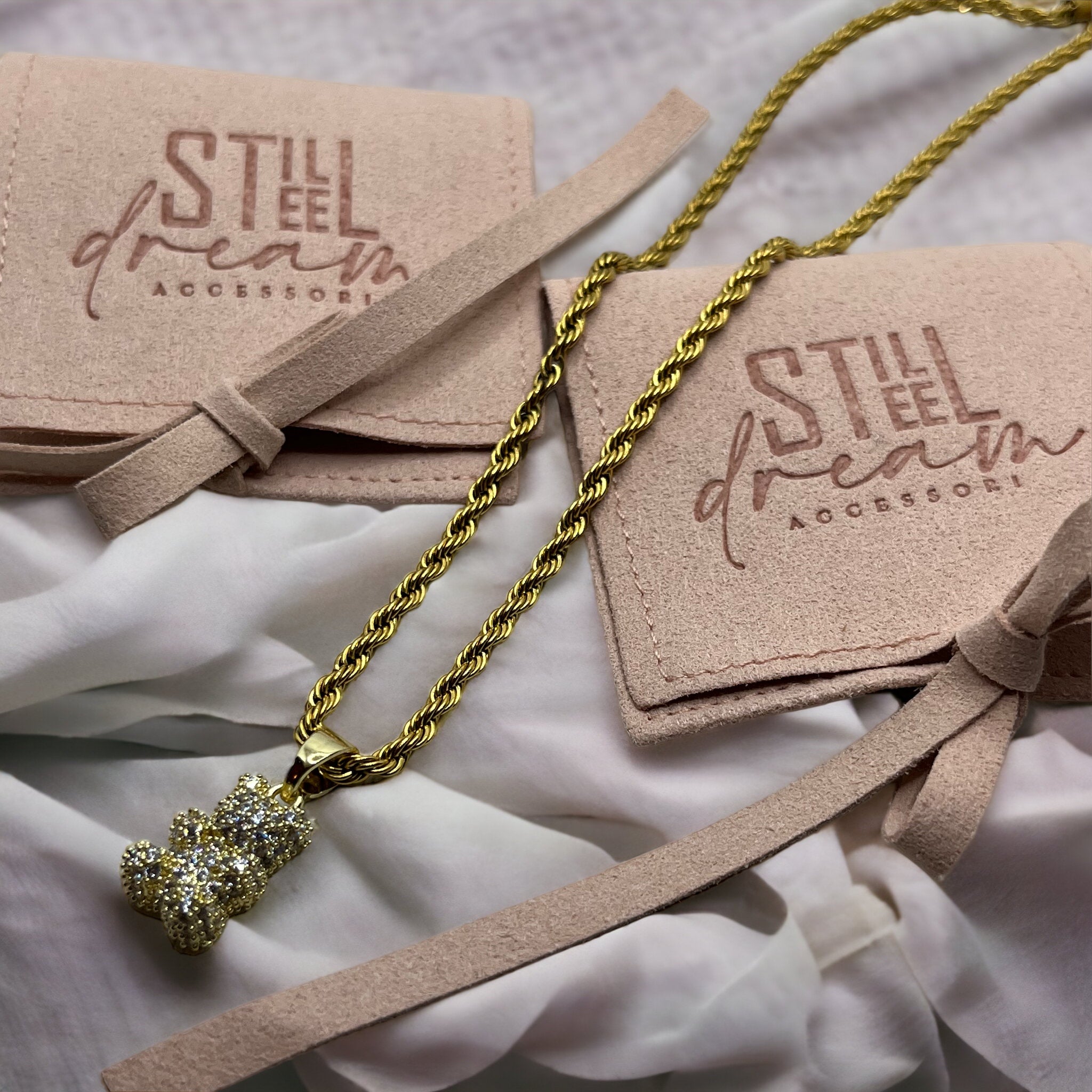 Collana Teddy Sparkling