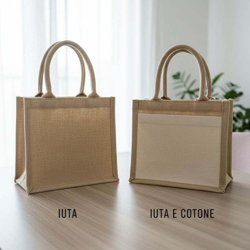 Borsa mare in iuta